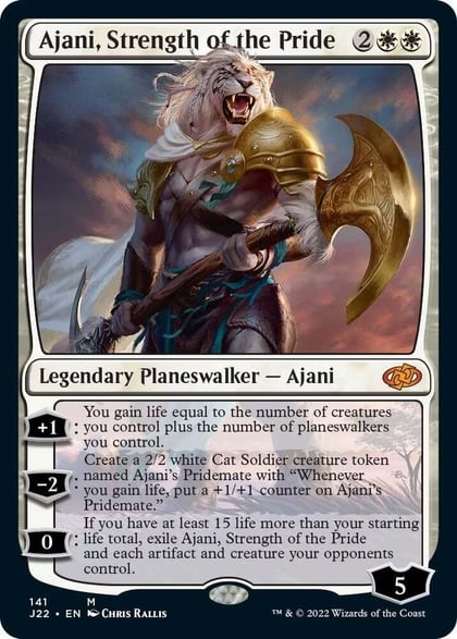 Ajani, Strength of the Pride, Jumpstart 2022 141