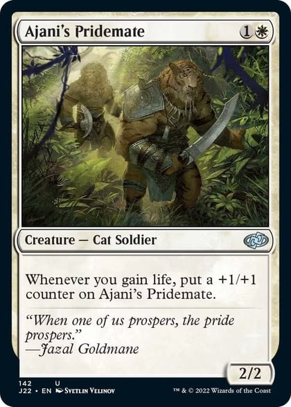 Ajani's Pridemate, Jumpstart 2022 142