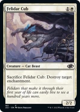 Felidar Cub, Jumpstart 2022 183