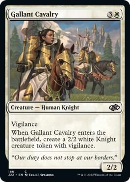 Gallant Cavalry, Jumpstart 2022 186