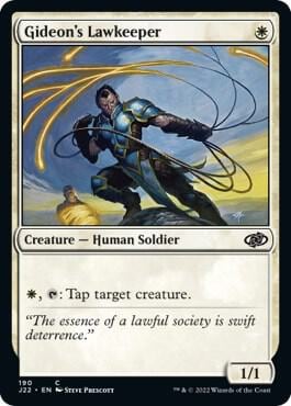 Gideon's Lawkeeper, Jumpstart 2022 190