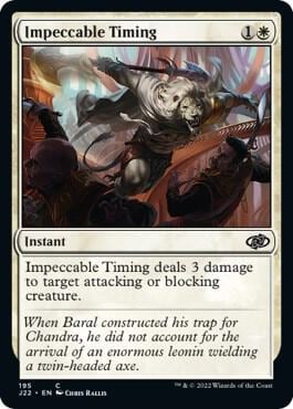Impeccable Timing, Jumpstart 2022 195