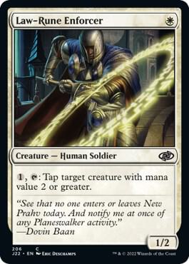Law-Rune Enforcer, Jumpstart 2022 206