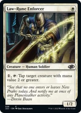 Law-Rune Enforcer, Jumpstart 2022 206
