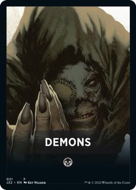 Demons Theme Card, Jumpstart 2022 21
