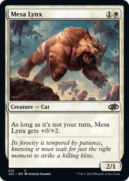 Mesa Lynx, Jumpstart 2022 214