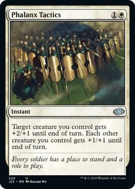 Phalanx Tactics, Jumpstart 2022 224