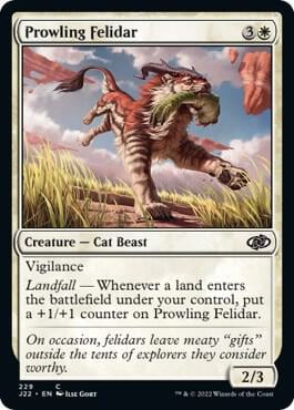 Prowling Felidar, Jumpstart 2022 229