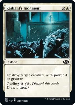 Radiant's Judgment, Jumpstart 2022 230