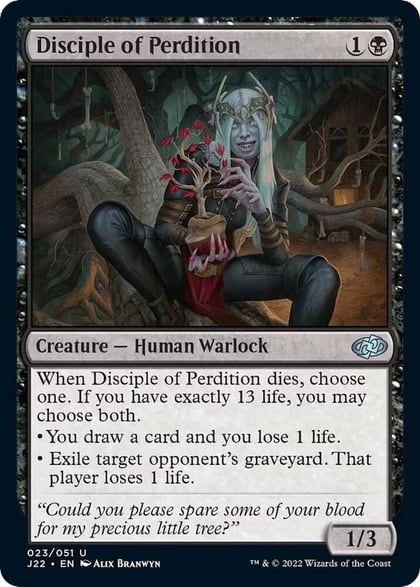 Disciple of Perdition, Jumpstart 2022 23