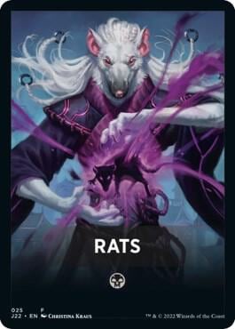 Rats Theme Card, Jumpstart 2022 25