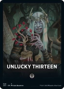 Unlucky Thirteen Theme Card, Jumpstart 2022 26