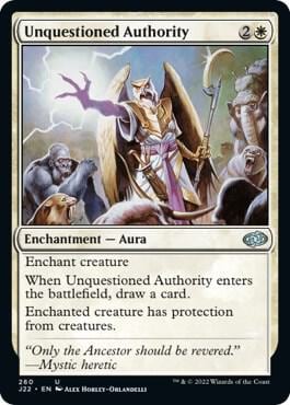 Unquestioned Authority, Jumpstart 2022 260