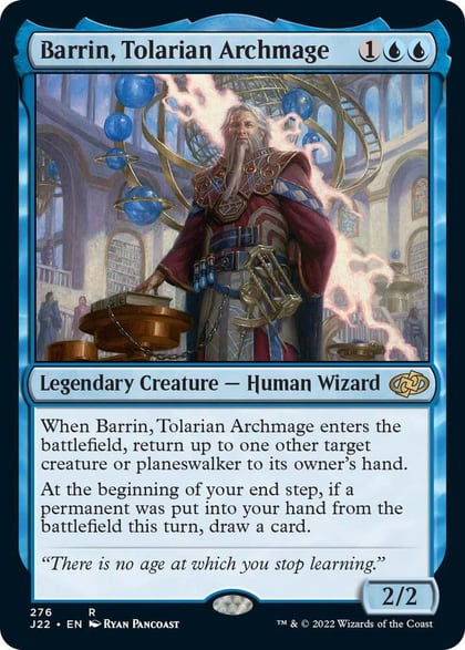 Barrin, Tolarian Archmage, Jumpstart 2022 276