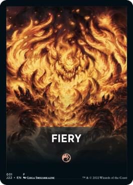 Fiery Theme Card, Jumpstart 2022 31