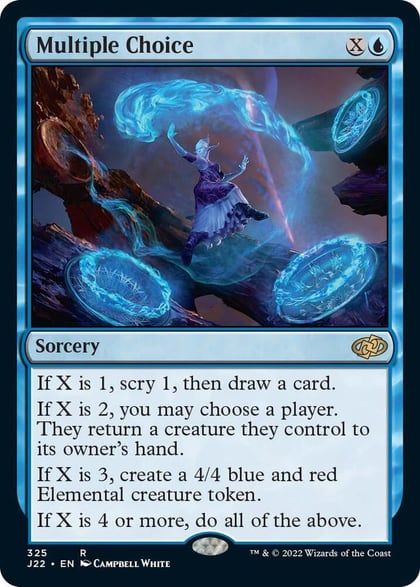 Multiple Choice, Jumpstart 2022 325