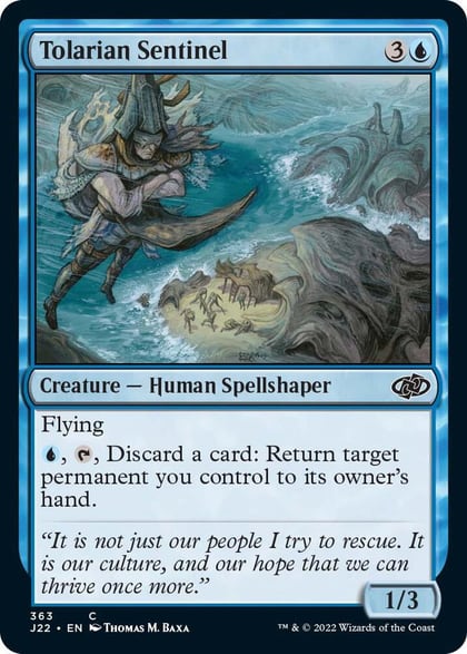 Tolarian Sentinel, Jumpstart 2022 363