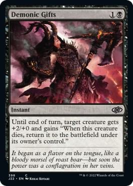 Demonic Gifts, Jumpstart 2022 398