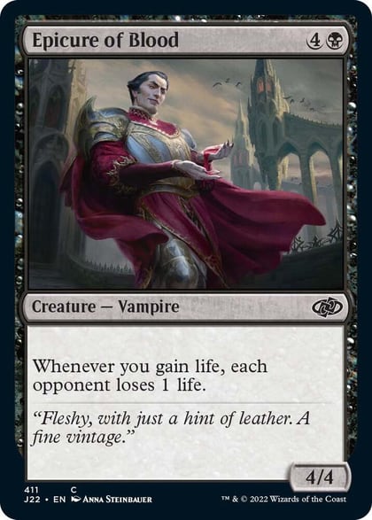 Epicure of Blood, Jumpstart 2022 411