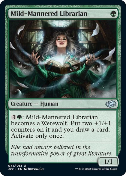 Mild-Mannered Librarian, Jumpstart 2022 41