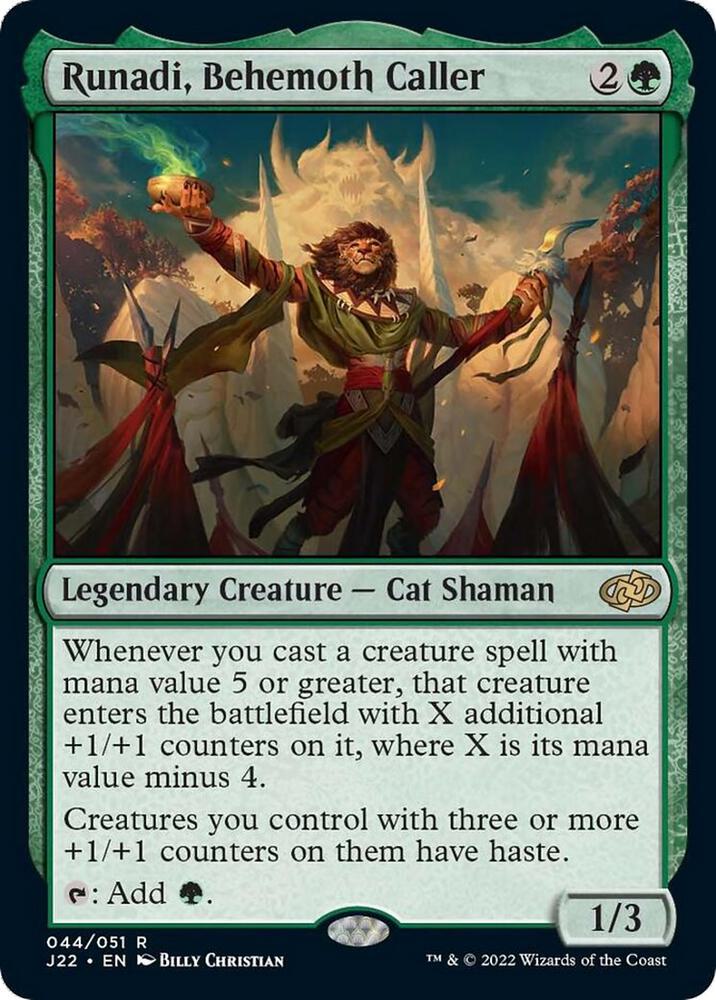 Runadi, Behemoth Caller, Jumpstart 2022 44
