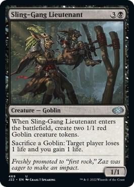 Sling-Gang Lieutenant, Jumpstart 2022 469