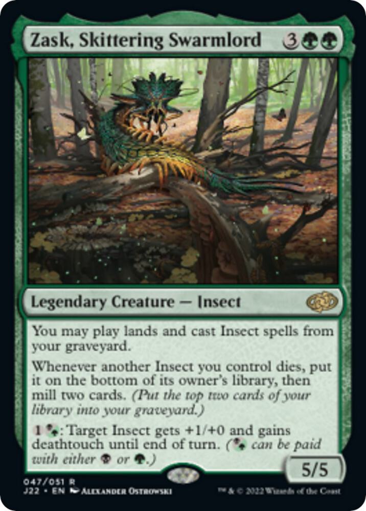Zask, Skittering Swarmlord, Jumpstart 2022 47