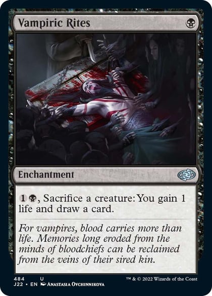 Vampiric Rites, Jumpstart 2022 484