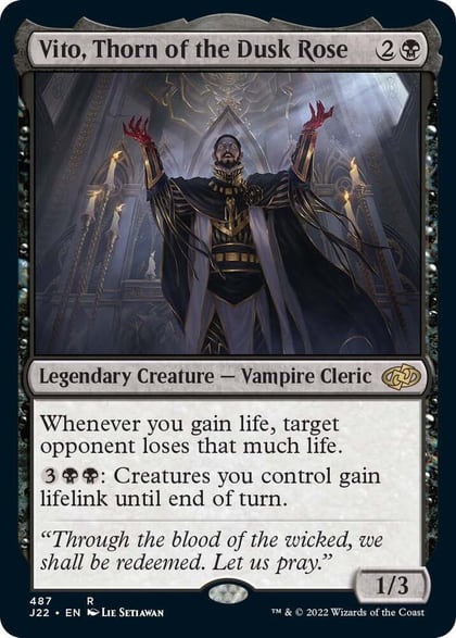 Vito, Thorn of the Dusk Rose, Jumpstart 2022 487