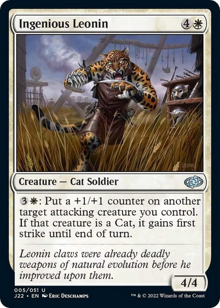 Ingenious Leonin, Jumpstart 2022 5