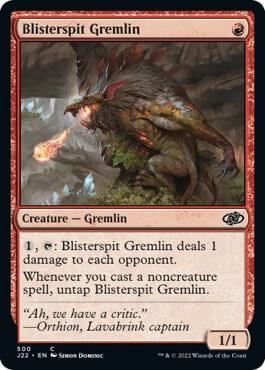 Blisterspit Gremlin, Jumpstart 2022 500