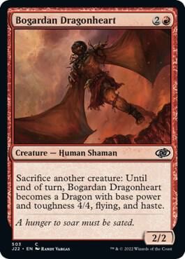 Bogardan Dragonheart, Jumpstart 2022 503