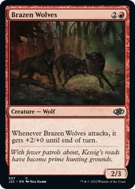 Brazen Wolves, Jumpstart 2022 507