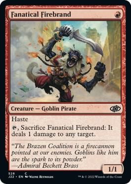 Fanatical Firebrand, Jumpstart 2022 528