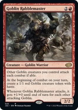 Goblin Rabblemaster, Jumpstart 2022 545