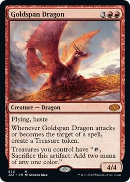 Goldspan Dragon, Jumpstart 2022 550