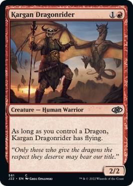Kargan Dragonrider, Jumpstart 2022 561