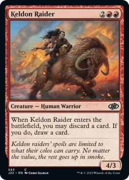 Keldon Raider, Jumpstart 2022 563