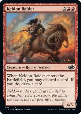 Keldon Raider, Jumpstart 2022 563