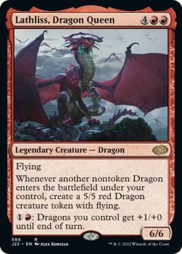 Lathliss, Dragon Queen, Jumpstart 2022 566