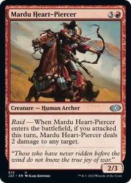 Mardu Heart-Piercer, Jumpstart 2022 572