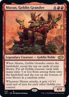 Muxus, Goblin Grandee, Jumpstart 2022 575