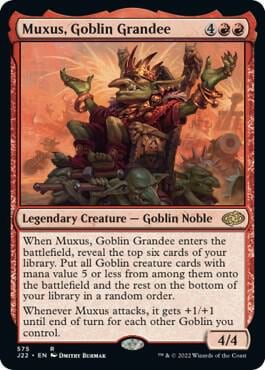 Muxus, Goblin Grandee, Jumpstart 2022 575