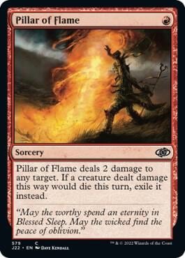 Pillar of Flame, Jumpstart 2022 579