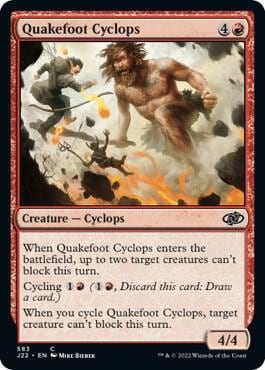 Quakefoot Cyclops, Jumpstart 2022 583
