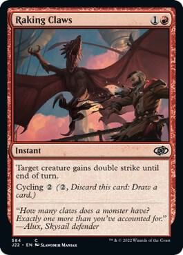 Raking Claws, Jumpstart 2022 584