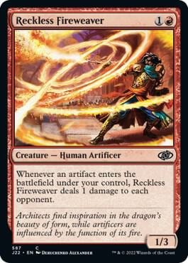 Reckless Fireweaver, Jumpstart 2022 587