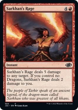 Sarkhan's Rage, Jumpstart 2022 594