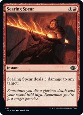 Searing Spear, Jumpstart 2022 597