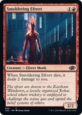 Smoldering Efreet, Jumpstart 2022 600